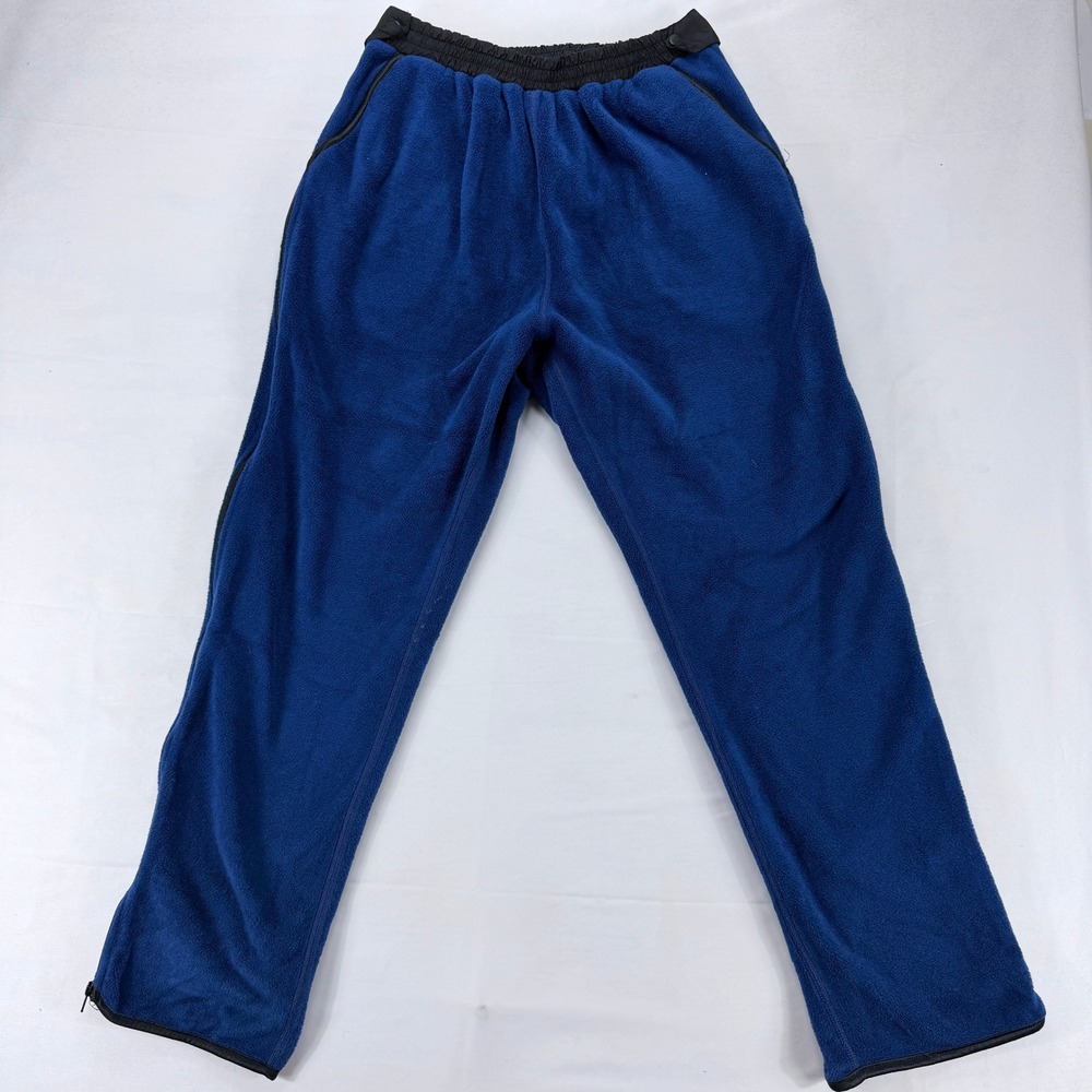 Vintage REI Royal Blue Full Zip Fleece Pants Mens XL Gorpcore Outdoor - Picture 2 of 10